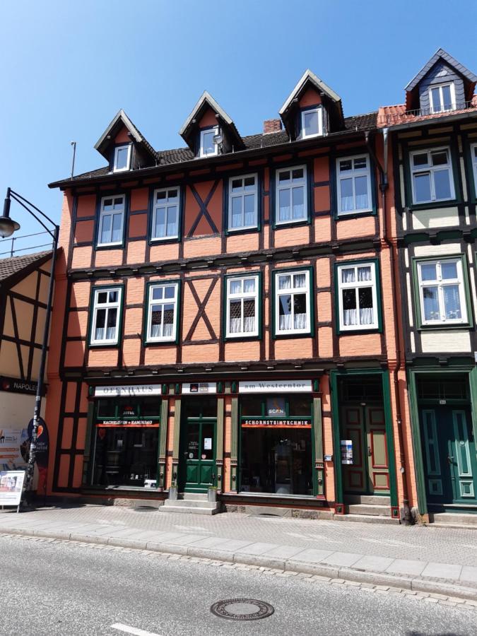 Ferienhaus Am Westerntor III Apartment แวร์นิกโกโรเดอ ภายนอก รูปภาพ